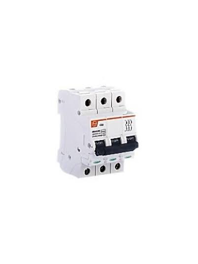 L&T, 3 POLE, 10A, K-CURVE MCB