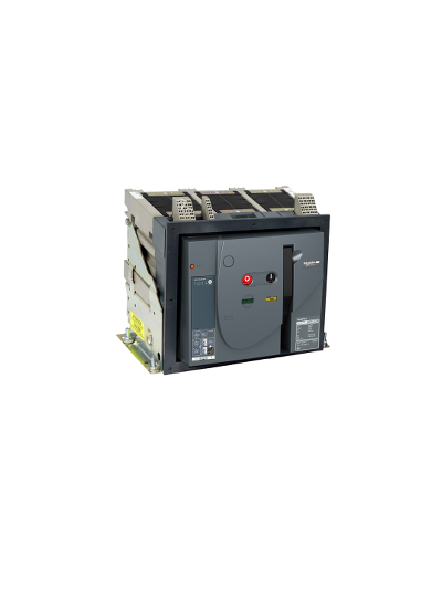 SCHNEIDER, 4 Pole, 1600A, Fixed Electrical type with ET2L trip unit EasyPact MVS ACB