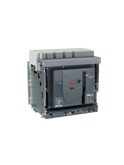 SCHNEIDER, 4 Pole, 1250A, Fixed Manual type with ET2L trip unit EasyPact MVS ACB
