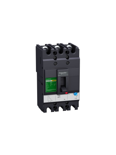 SCHNEIDER, 3 POLE, 32A  with TMD, EasyPact CVS 100 BS MCCB