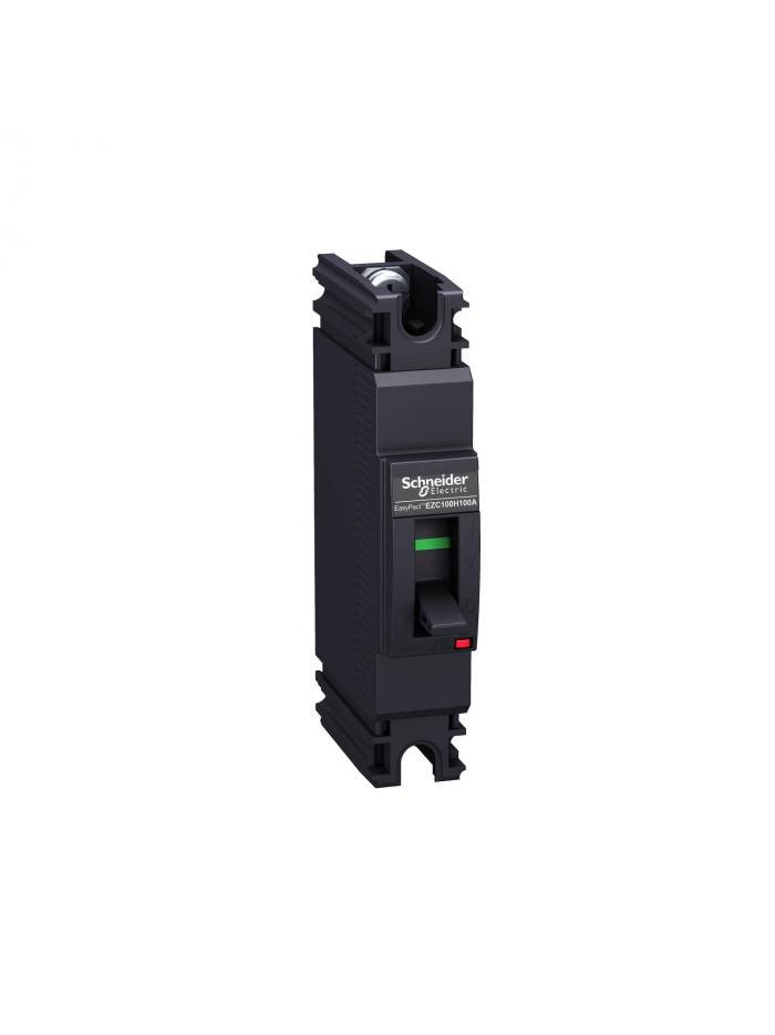 SCHNEIDER, SINGLE POLE, 80A, with Fixed Thermal Magnetic Trip Unit, EasyPact EZC MCCB