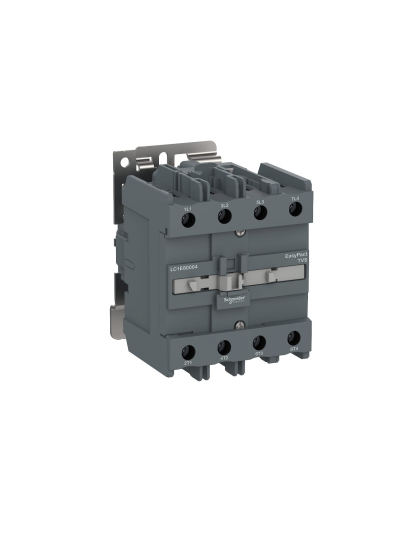 SCHNEIDER, 125A, 24V, 4 Pole AC Control, ETVS Power Contactors