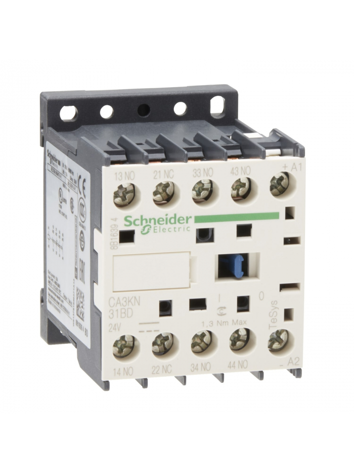 SSHNEIDER, 24V DC, TeSys K-model Control Relay

