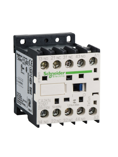 SSHNEIDER, 220V AC, TeSys K-model Control Relay
