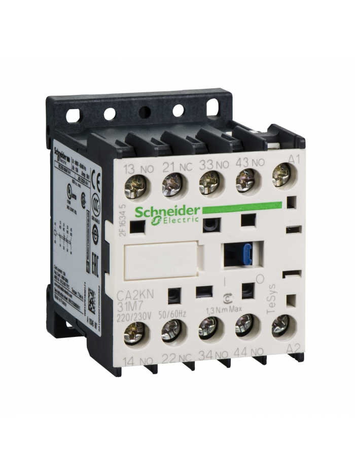 SSHNEIDER, 220V AC, TeSys K-model Control Relay
