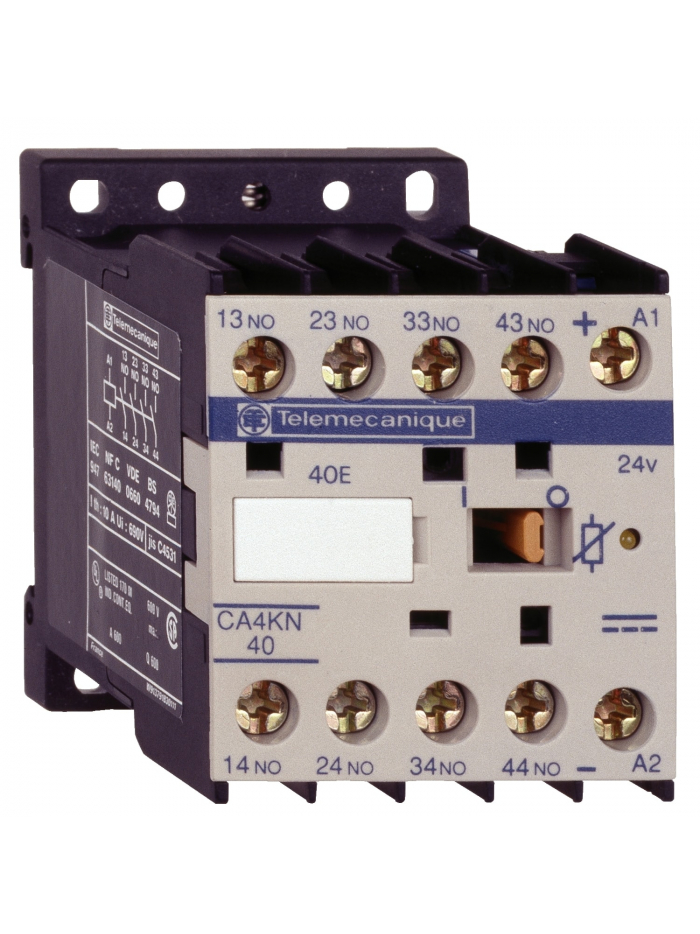 SSHNEIDER, 72V DC Low Consumption, TeSys K-model Control Relay
