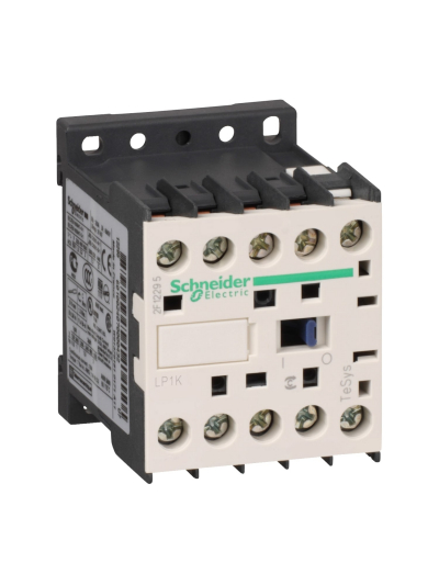 SCHNEIDER, 3 Pole, 12A, 220V DC, TeSys K-model Power Contactor