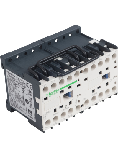 SCHNEIDER, 3 Pole, 9A, 110V AC, TeSys K-model Reversing  Contactor