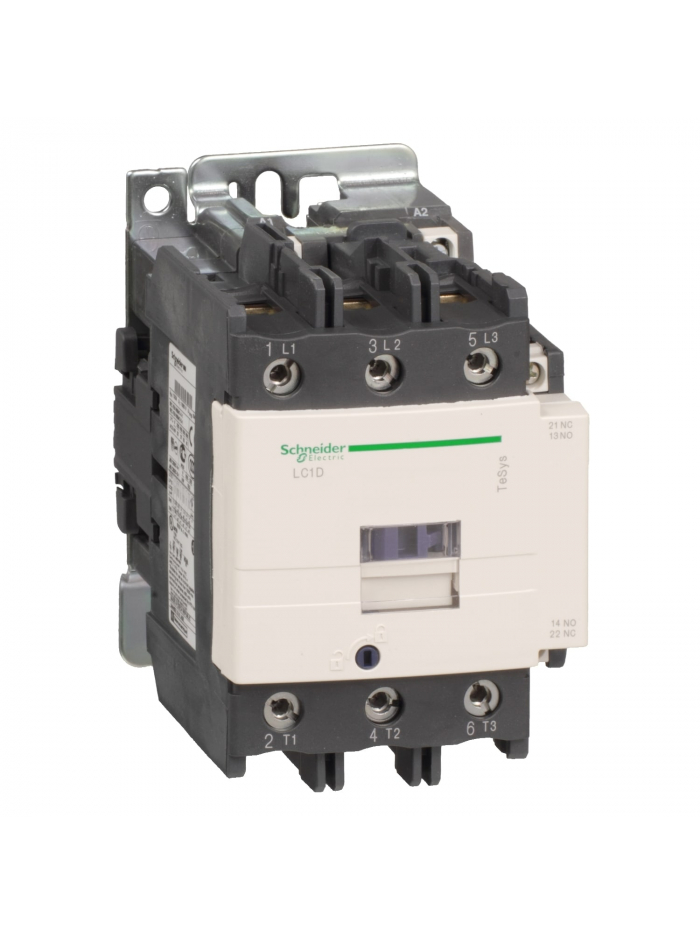 SCHNEIDER, 3 Pole, 80A, 415V AC, TeSys D-model Power Contactor