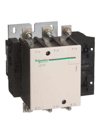 Schneider, 3 Pole, 265A, TeSys F-model AC/DC Control Power Contactor
