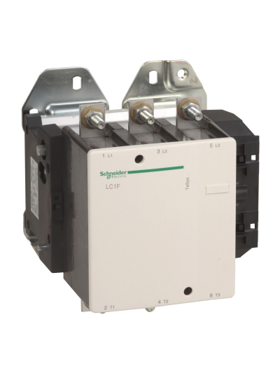 Schneider, 3 Pole, 500A, TeSys F-model AC/DC Control Power Contactor
