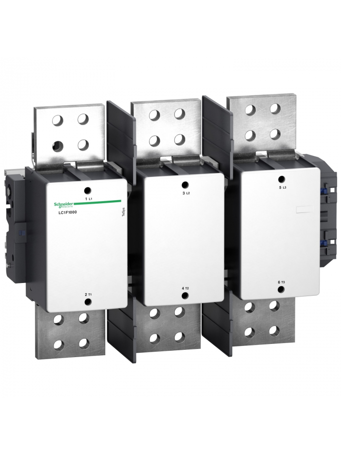 Schneider, 3 Pole, 1000A, TeSys F-model AC/DC Control Power Contactor
