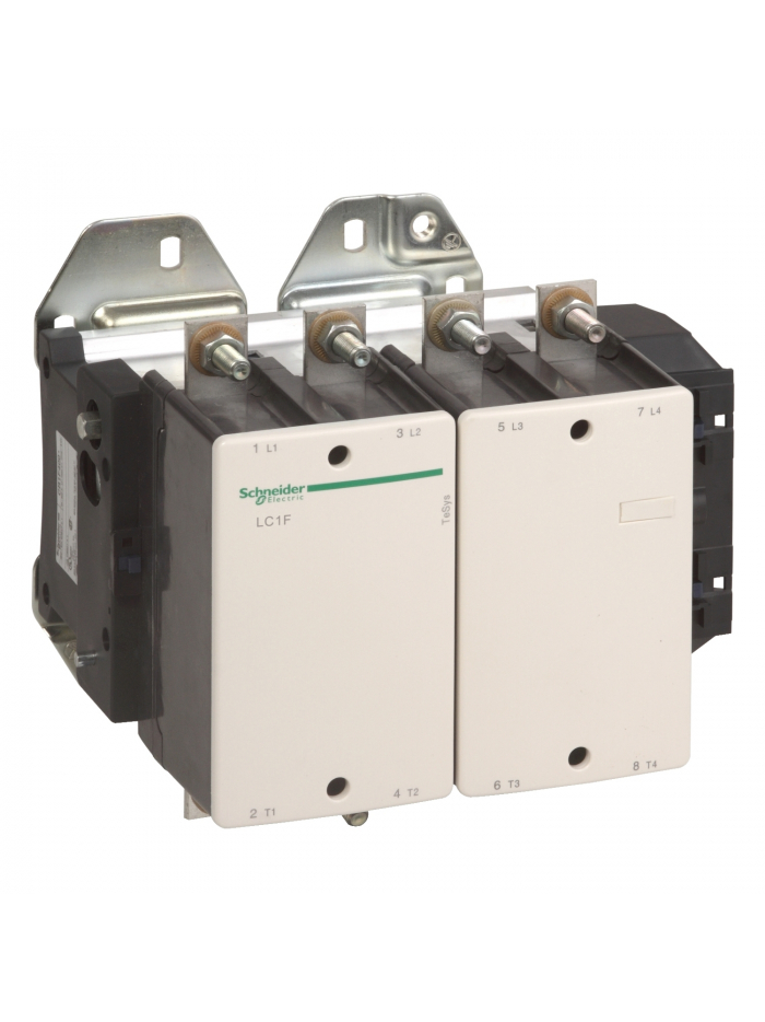 Schneider, 4 Pole, 500A, TeSys F-model AC/DC Control Power Contactor
