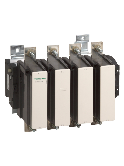 Schneider, 4 Pole, 1000A, TeSys F-model AC/DC Control Power Contactor
