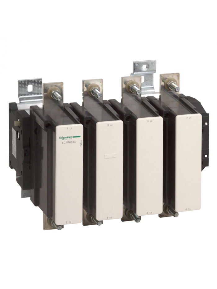 Schneider, 4 Pole, 1000A, TeSys F-model AC/DC Control Power Contactor
