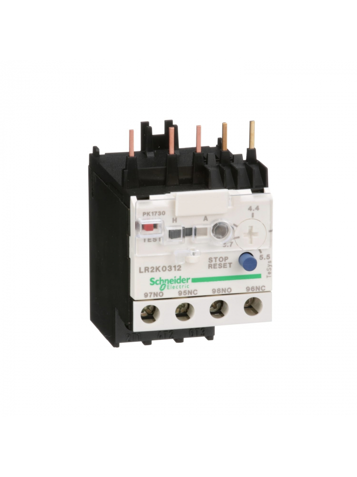 Schneider,5.5A, TeSys LRD, K-model Thermal Overload Relay