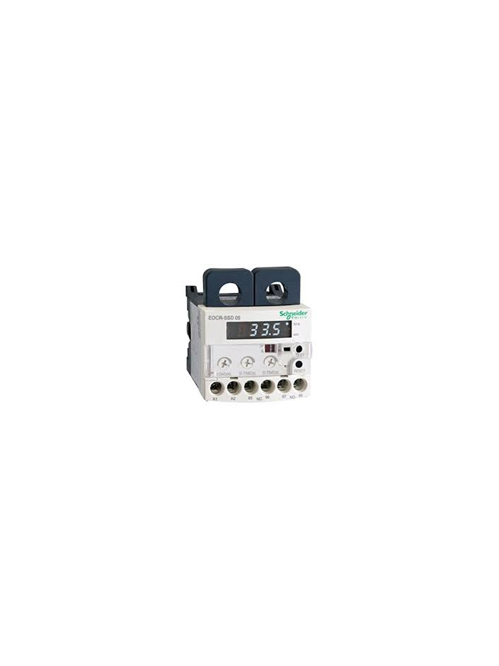 Schneider, 6A, Analog Electronic Over current relay SSD With dispaly (Operating Current & Trip Cause)