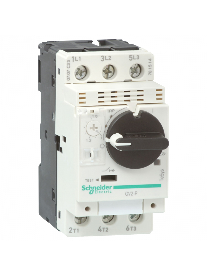 Schneider, 0.40A, 100kA, TeSys CB for  Motor Protection With Rotary Handle Control 