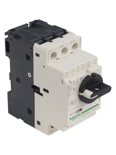 Schneider, 1A, 100kA, TeSys CB for  Motor Protection With Rotary Handle Control 
