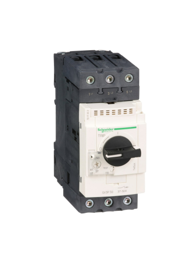 Schneider, 50A, 50kA, TeSys CB for  Motor Protection With Rotary Handle Control 