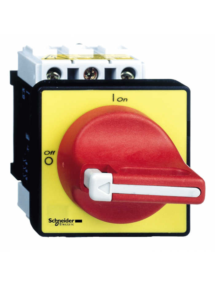 Schneider, 40A, 3 POLE, Complete Switch with Padlock Operator Vario SD