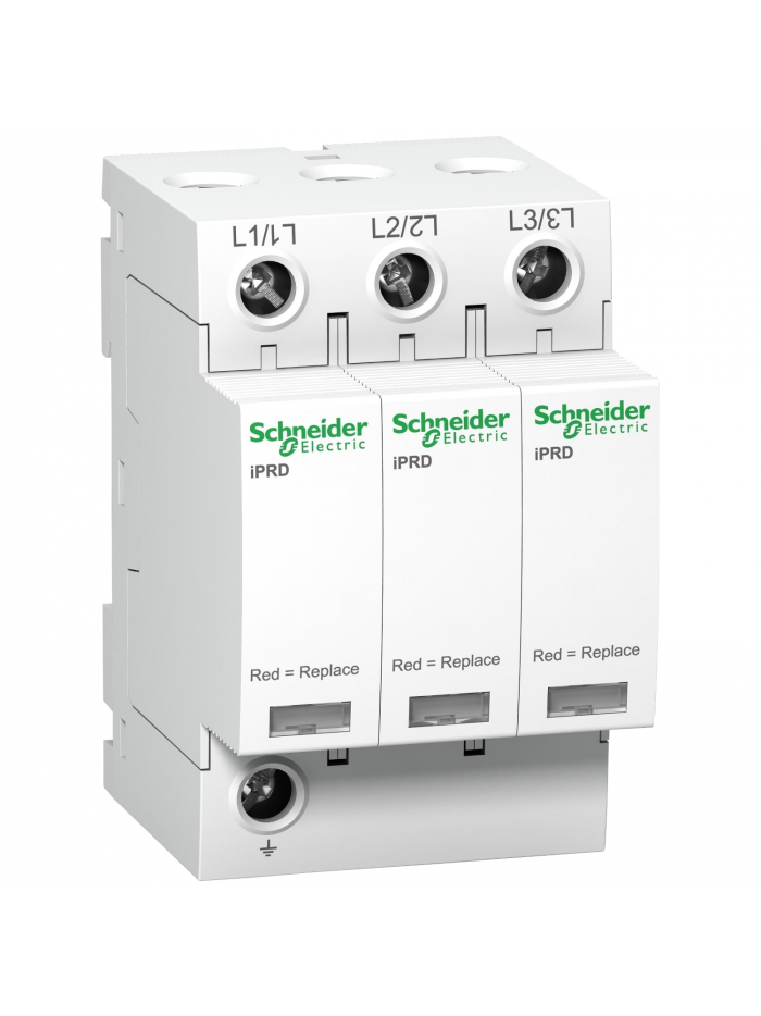 Schneider, 3P, 230/400V, iPRD40r Modular Surge Arrester