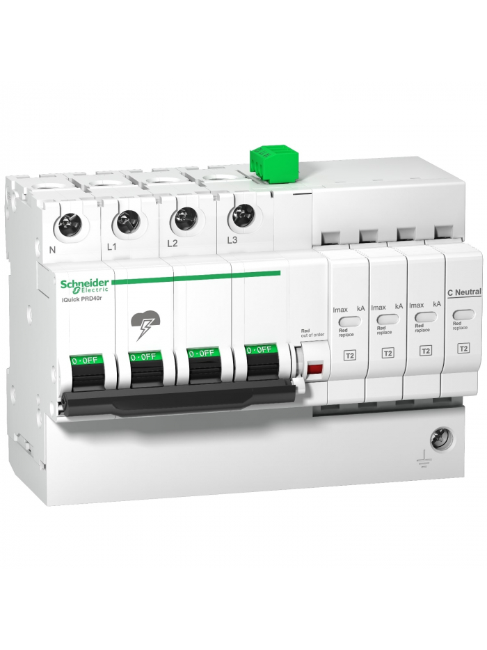 Schneider, 3PN, iQuick PRD 8r Surge Arrester with inbuilt MCB
