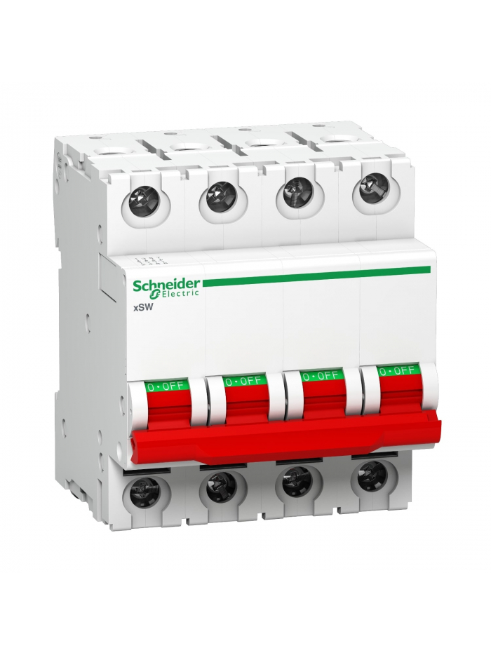 Schneider, 4 Pole, 40A, Acti 9 xSW Isolator