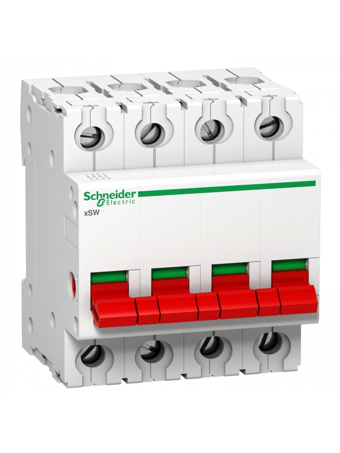 Schneider, 4 Pole, 100A, Acti 9 xSW Isolator