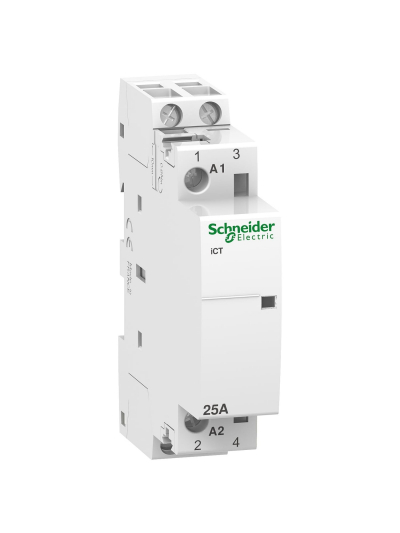 Schneider, 2 Pole, 25A, Acti 9 iCT Contactors