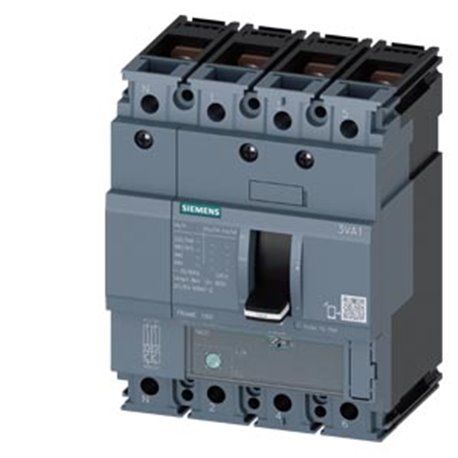 SIEMENS, SENTRON 3VA 4 Pole 32A 25kA MCCB