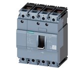 SIEMENS, SENTRON 3VA 4 Pole 125A MCCB SD