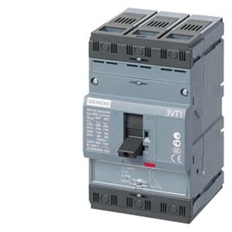 SIEMENS, SENTRON 3VT1 3 Pole 63A 25kA MCCB for Line Protection