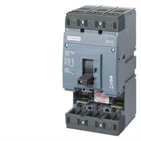 SIEMENS, SENTRON 3VT 3 Pole 250A 65kA Main switching unit without Trip Unit