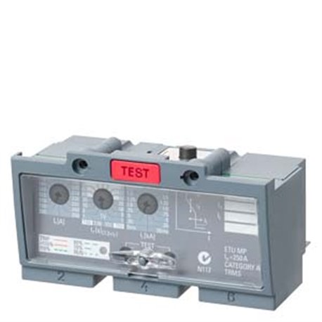 SIEMENS, SENTRON 3VT 400A Trip unit for Motor & Generator Protection ETU MP, LI function