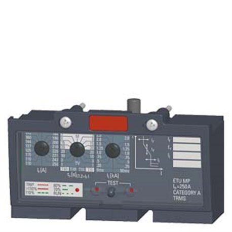 SIEMENS, SENTRON 3VT 100A Trip unit for Motor & Generator Protection ETU MP, LI function