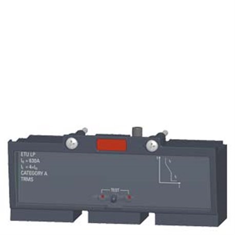 SIEMENS, SENTRON 3VT 400A Trip Unit for System Protection ETU DP, LI function