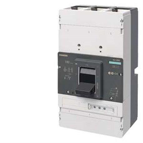 SIEMENS, SENTRON 3VL 3 Pole 1250A 70kA MCCB