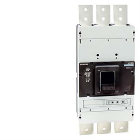 SIEMENS, SENTRON 3VL 3 Pole 1600A 70kA MCCB