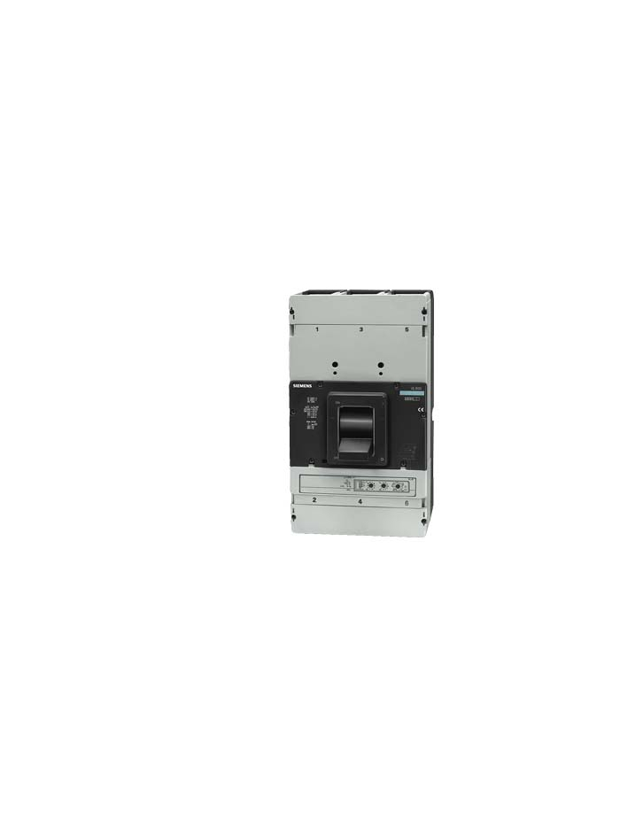 SIEMENS, SENTRON 3VL 3 Pole 800A 70kA MCCB for Short Circuit Protection