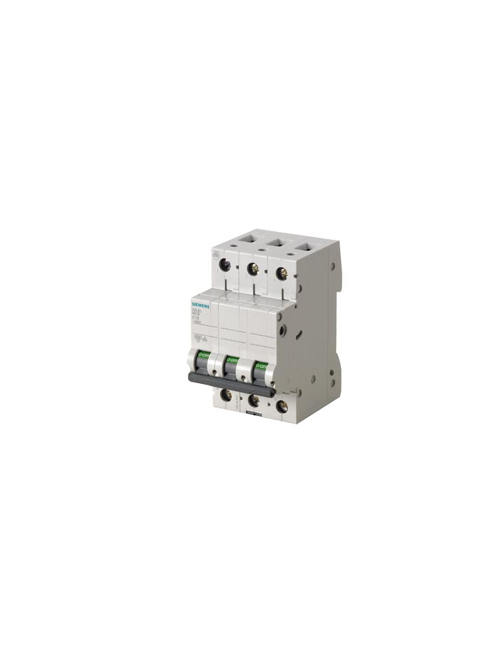 SIEMENS, 3 Pole 10A Betagard 5SL6 MCB