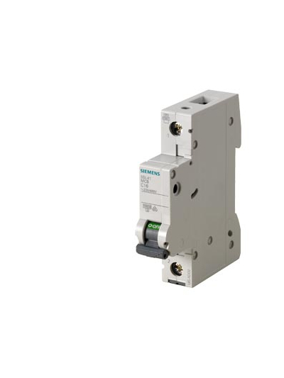 SIEMENS, 1 Pole 4A Betagard 5SL4 MCB