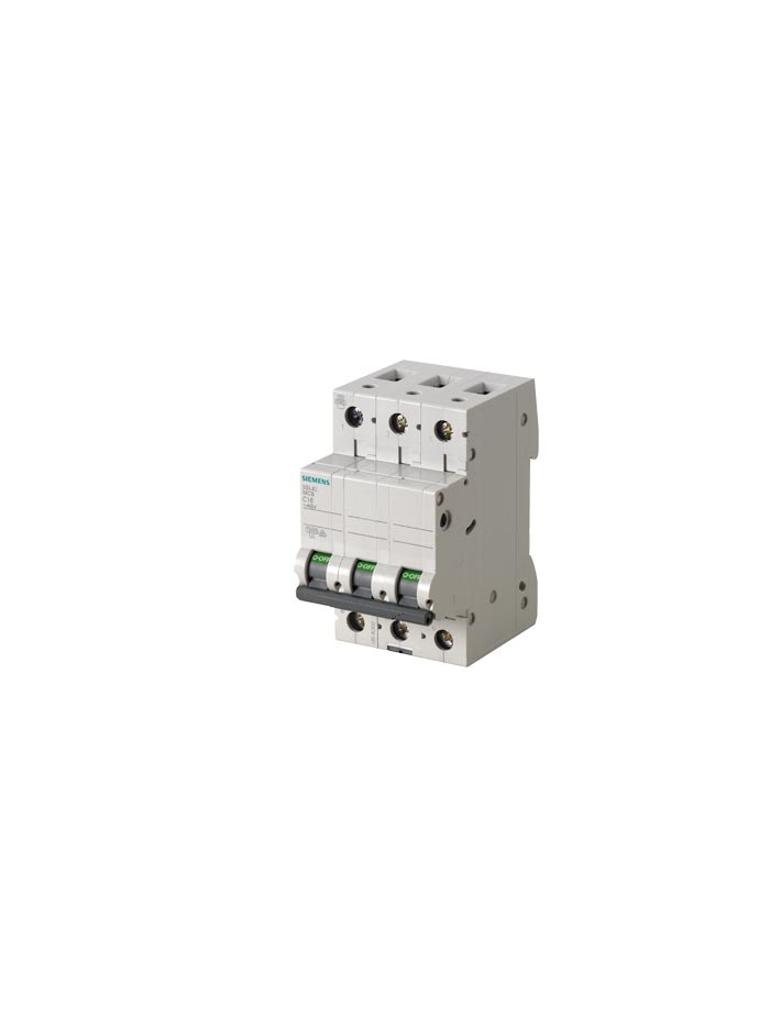 SIEMENS, 3 Pole 10A Betagard 5SL4 MCB