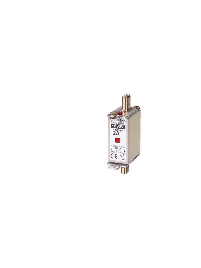 SIEMENS, 25A HRC DIN Type 3NA Fuse 