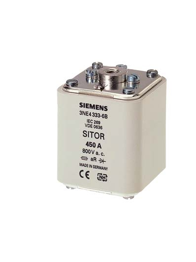 SIEMENS, 800A SITOR 3NE4 Type Fuse for semiconductor protection