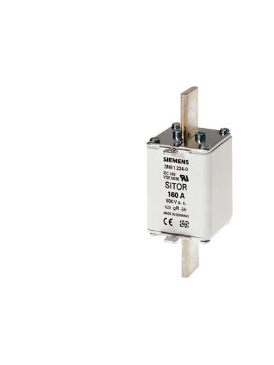 SIEMENS, 250A SITOR 3NE1 Type Fuse for semiconductor protection
