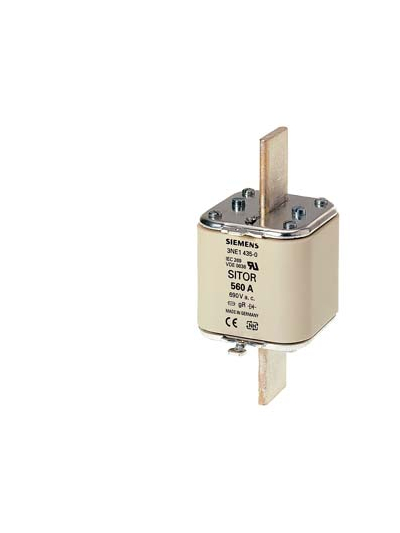 SIEMENS, 800A SITOR 3NE1 Type Fuse for semiconductor protection