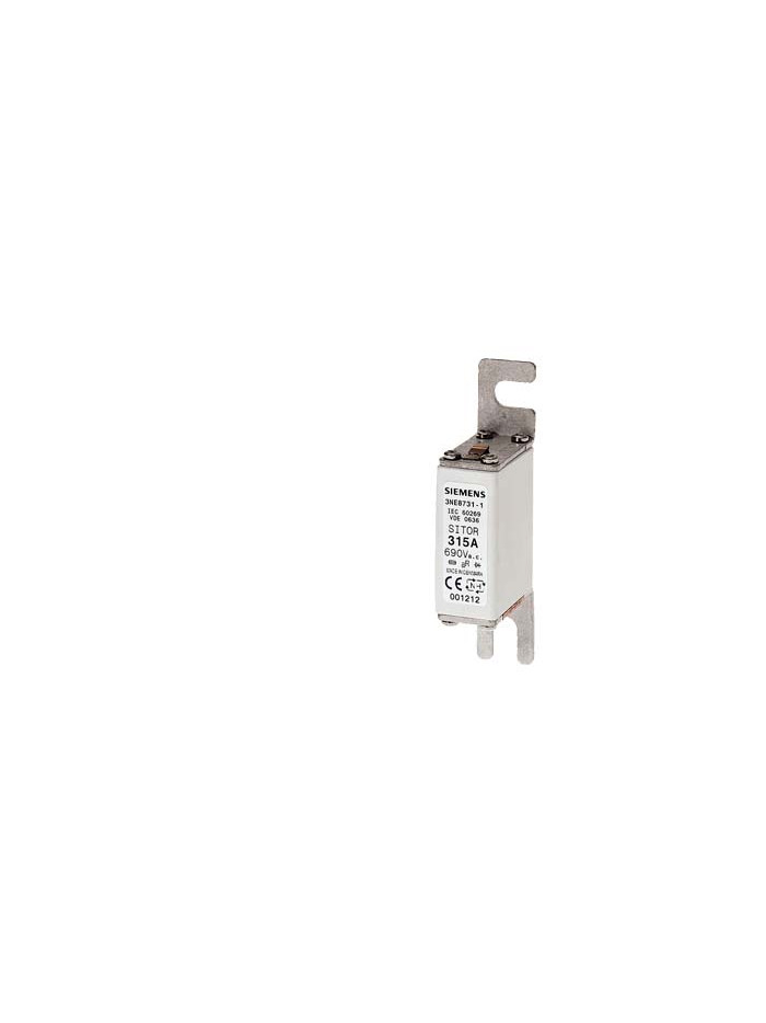 SIEMENS, 250A SITOR 3NE8 Type Fuse for semiconductor protection