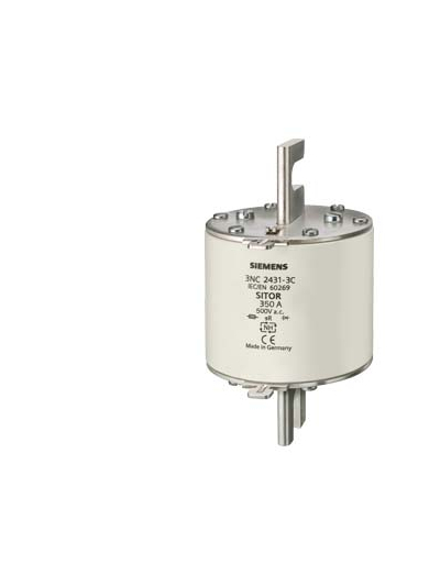SIEMENS, 500A SITOR 3NC Type Fuse for semiconductor protection