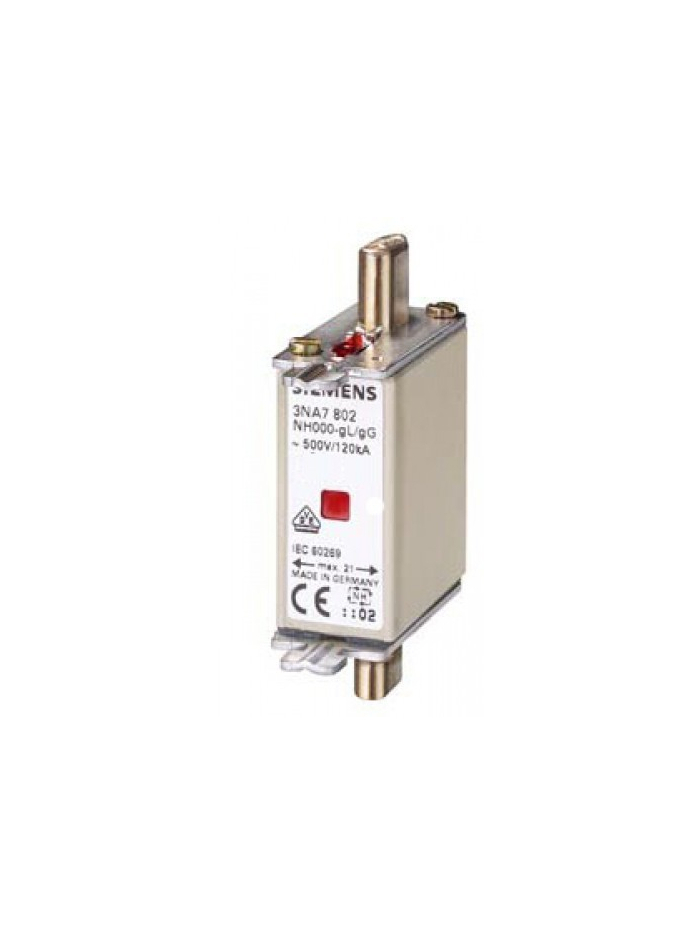 SIEMENS, 50A HRC DIN Type 3NA Fuse 